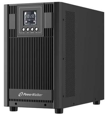 PowerWalker VFI 3000 AT FR Dubbele conversie (online) 3 kVA 2700 W 4 AC-uitgang(en)