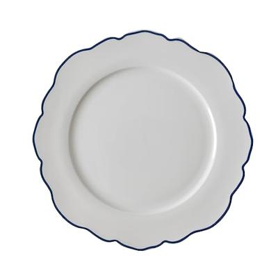 Laura Ashley bord schulp 24,5 cm blauw