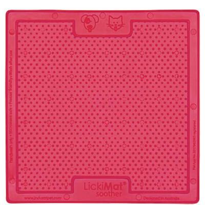 LickiMat® Honden likmat Soother, rood