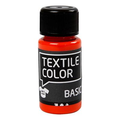 Creativ Company Textile color semi-dekkende textielverf - oranje, 50ml