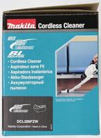 Makita DCL286FZW Accu Steelstofzuiger Wit 18V Basic Body - thumbnail