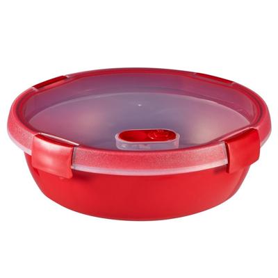 Curver Smart Microwave ECO Steamer Rond 20 cm 1L Rood