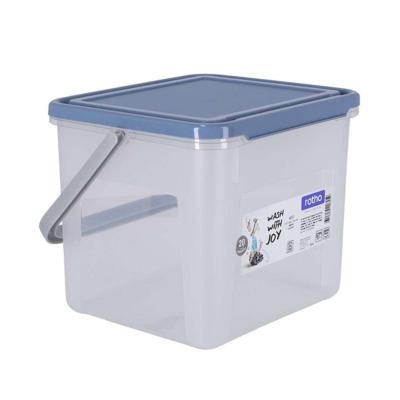 Rotho Waspoederbox 4.5L Horizon Blauw/Transparant Rotho Waspoederbox 4.5L Horizon Blauw/Transparant