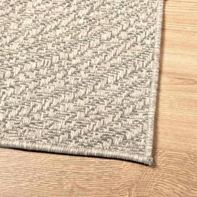 Vloerkleed ZIZUR room binnen en buiten 160x230 cm jute look