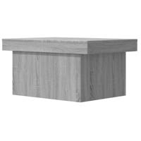Salontafel 100x55x40 cm bewerkt hout grijs sonoma eikenkleurig - thumbnail