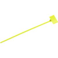 TRU COMPONENTS TC-6646436 Kabelmarkering Markeringsvlak: 20 x 13 mm Geel 100 stuk(s) - thumbnail