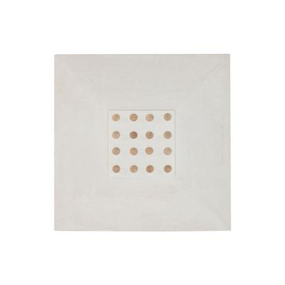 Wanddecoratie Home ESPRIT Wit Natuurlijk Scandi Balletjes 80 x 6 x 80 cm Wanddecoratie Home ESPRIT Wit Natuurlijk Scandi Balletjes 80 x 6 x 80 cm