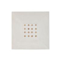 Wanddecoratie Home ESPRIT Wit Natuurlijk Scandi Balletjes 80 x 6 x 80 cm - thumbnail