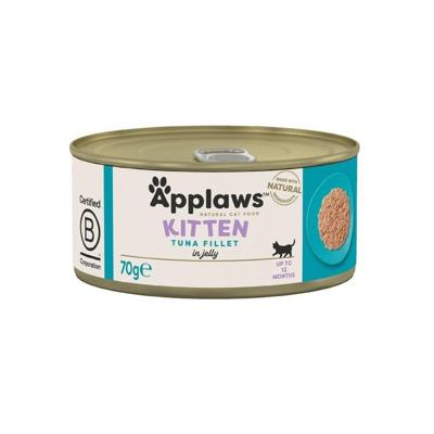 APPLAWS Kitten Tuna fillet in jelly - nat kattenvoer - 70g