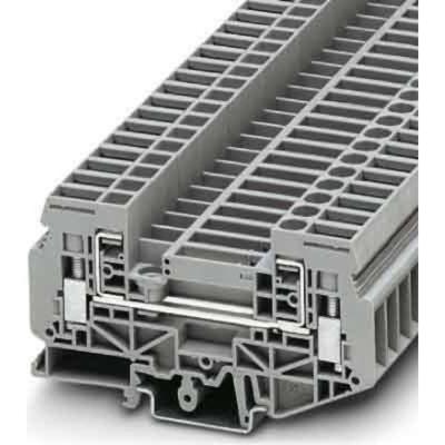 Phoenix Contact URDK 6 3026706 Doorgangsklem Aantal polen: 2 0.5 mm² 6 mm² Grijs 50 stuk(s)