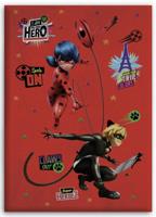 Miraculous Polar Fleece plaid rood 100 x 140 cm - thumbnail