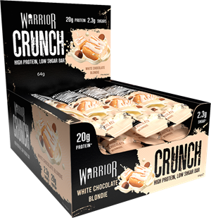 Warrior Crunch Bar White Chocolate Blondie (12 x 64 g)