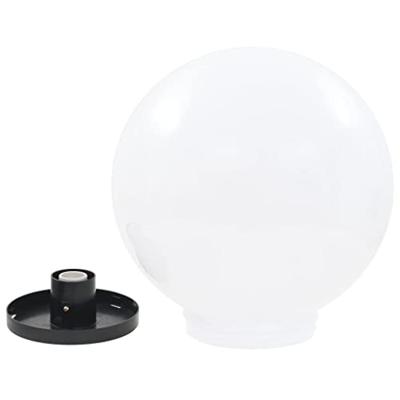 VidaXL Led-bollampen 2 st rond 40 cm pmma