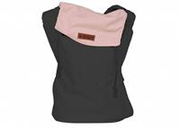 ByKay Draagtas Click Carrier Reversible Baby Steel Grey / Vintage Pink - thumbnail