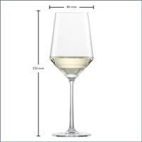 Zwiesel Glas Sauvignon Blanc Wijnglazen Pure - 410 ml - 2 stuks - thumbnail