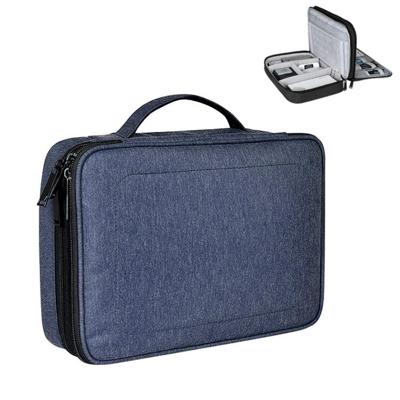 Kleine nylon waterdichte doos type multifunctionele opbergtas voor iPad grootte: 24 X 18 X 8cm Kleine nylon waterdichte doos type multifunctionele opbergtas voor iPad grootte: 24 X 18 X 8cm
