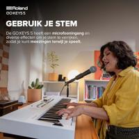 Roland GO:KEYS 5 WH keyboard wit - thumbnail