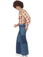 70's Denim look broek - thumbnail