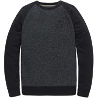 Crewneck knit sweat combination night sky - thumbnail