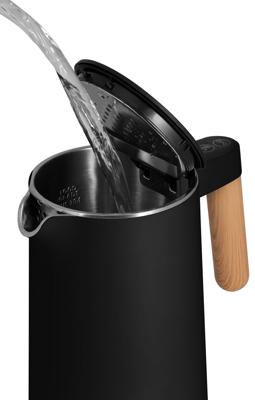 Waterkoker dubbelwandig 1,5 L Concept Zwart RK 3301