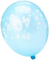 40 jaar verjaardag ballonnen (5st) - thumbnail