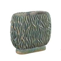 PTMD bloempot brendan groen 40 cm | 2 stuks - thumbnail