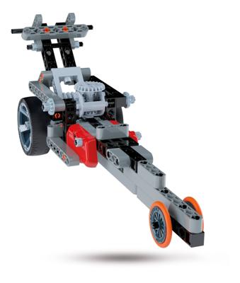 Cilgro Clementoni roadster en dragster wetenschap en spel set techno logic