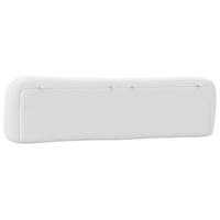 Hoofdbordkussen 200 cm kunstleer wit - thumbnail