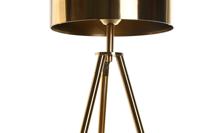 Bureaulamp DKD Home Decor Gouden Metaal 25 x 25 x 56 cm 220 V 50 W 25 x 25 x 60 cm - thumbnail