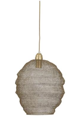 Light & Living Hanglamp 'Nina' 38cm, gaas antiek brons