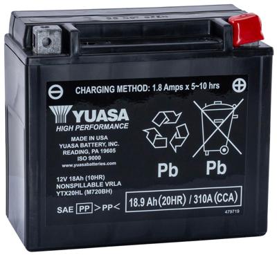 YUASA batterij "ytx20hl / ytx20hl-bs". battery ytx20hl agm
