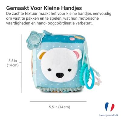 Océan zintuigkubus - LITTLE BIG FRIENDS blauw