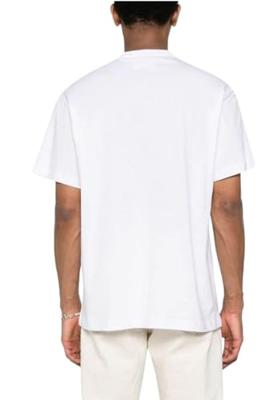 Versace Jeans Couture Logo Baroque T-Shirt Heren Wit - Maat L - Kleur: Zwart | Soccerfanshop