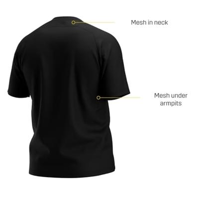 Safety Jogger ACDC T-Shirt MONO X | Zwart/Rood | Maat XL - WI0793XL0