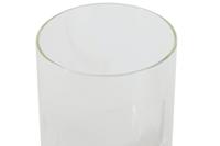 Set van 2 Potjes Home ESPRIT Gouden Natuurlijk Bamboe Borosilicaatglas 24 x 12 x 18,5 cm - thumbnail