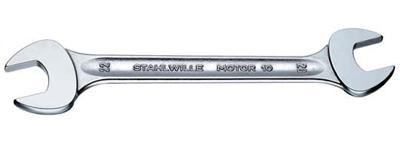 Stahlwille Dubbele steeksleutel | 6 x 7 mm lengte 120 mm | verchroomd | 1 stuk - 40030607 - 40030607 Stahlwille Dubbele steeksleutel | 6 x 7 mm lengte 120 mm | verchroomd | 1 stuk - 40030607 - 40030607
