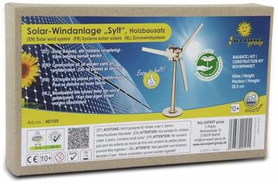 Solexpert Bouwpakket - windmolen op zonne-energie „sylt“ Solexpert Bouwpakket - windmolen op zonne-energie „sylt“