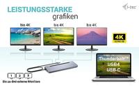 USB-HUB i-Tec 100 W Zilverkleurig - thumbnail