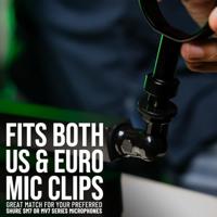 Shure BROADCAST2 Scharnierende tafelmicrofoonstandaard - thumbnail