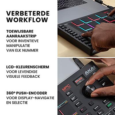 Akai MPC Studio MK2 Zwart Akai MPC Studio MK2 Zwart