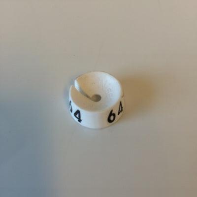 MB wit/zwart 64 voor op kledinghanger