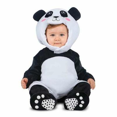 Kostuums voor Baby's My Other Me Panda 4 Onderdelen - Maat: 7-12 Maanden - Maat: 7-12 Maanden