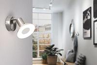 Paulmann Spotlight Carolina 66743 Wandlamp GU10 LED Nikkel (mat) - thumbnail