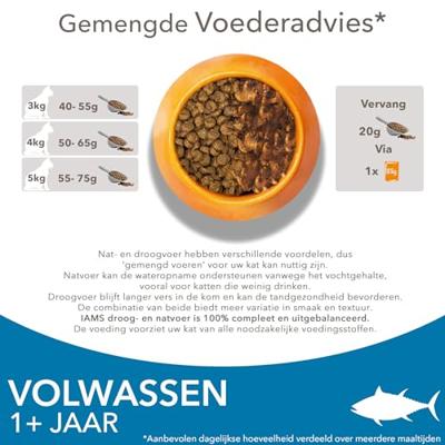 Iams Adult kattenvoer met tonijn 10 kg - thumbnail