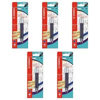 Rollerpenvulling stabilo palette f blauw | 5 stuks - thumbnail