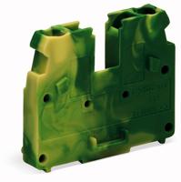 WAGO 869-327 Doorgangsklem Veerklem Groen, Geel 100 stuk(s) - thumbnail