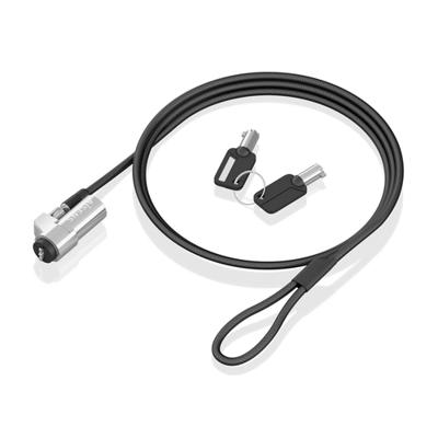Veiligheidskabel Aisens ASLK-D45K06-BK 1,5 m - thumbnail
