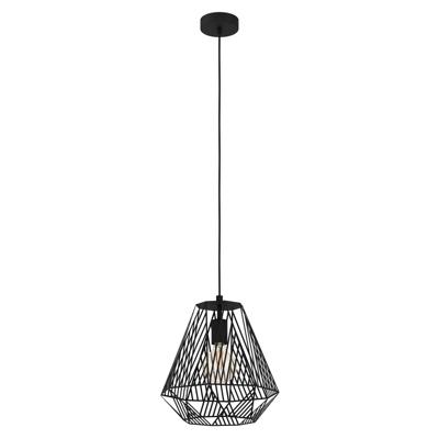 Eglo Zwarte draadlampStype Ø 33cm - 43692
