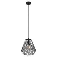 Eglo Zwarte draadlampStype Ø 33cm - 43692 - thumbnail