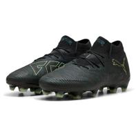 PUMA Future 8 Ultimate Gras Voetbalschoenen (FG) Zwart Donkergroen Lichtgroen - thumbnail